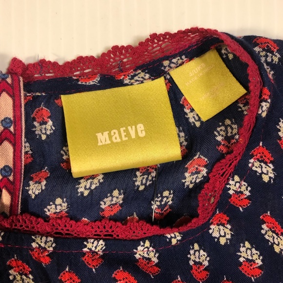 NWT Anthropologie Maeve Gretchen Patchwork Blouse 4 - Picture 14 of 15